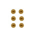 NATURAL BUTTONS 12.5MM