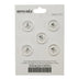 BUTTON 4-HOLE 12MM