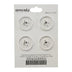 BUTTON 4-HOLE 18MM