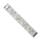 BUTTON 4-HOLE 18MM  - SLIM LINE