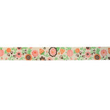 SINGLE FACE ROSETTE WOVEN TAPE 15MM