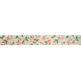SINGLE FACE FLORAL WOVEN TAPE 15MM