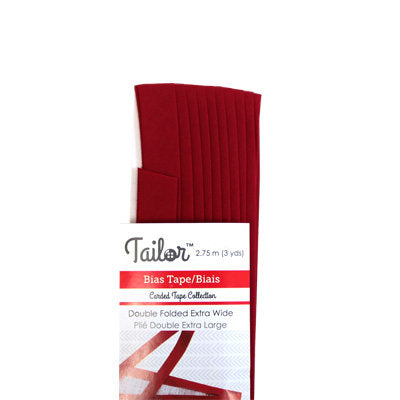 BIAS TAPE DOUBLE FOLD EXTRA WIDE