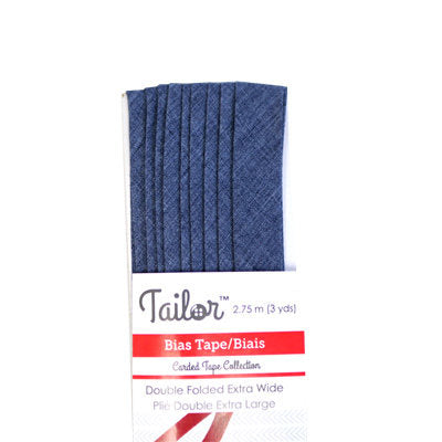 BIAS TAPE DOUBLE FOLD EXTRA WIDE