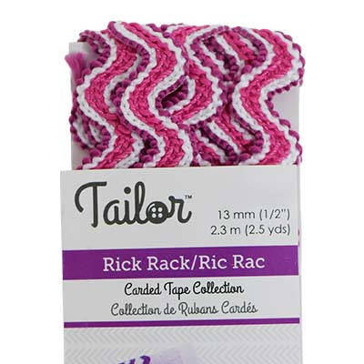 Two Tone Rick Rack 13mm