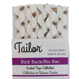 Rick Rack with Metallic Accents 10mm