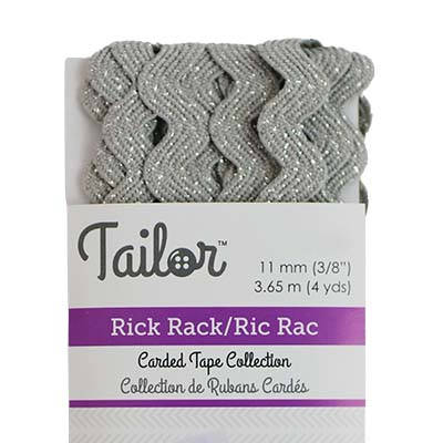 Metallic Rick Rack 11mm