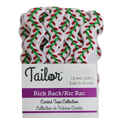 Stitched Rick Rack 15mm