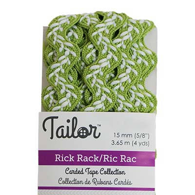 Stitched Rick Rack 15mm