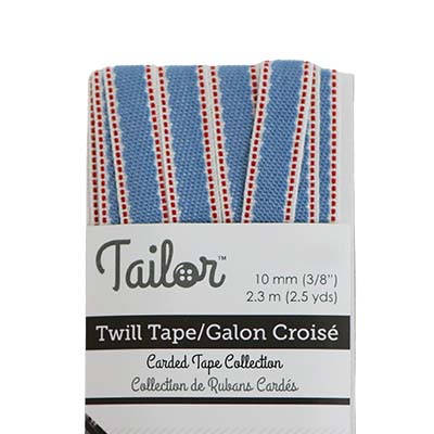 Saddle Stitch Twill Tape 10mm