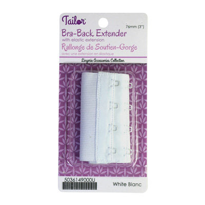 76MM BRA-BACK EXTENDER  WITH ELASTIC