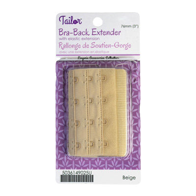 76MM BRA-BACK EXTENDER  WITH ELASTIC
