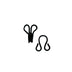 HOOKS AND EYES SET 9MM