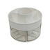 360 DEGREE SPINNING CRAFT AND SEWING ORGANIZER WITH 3 MINI DRAWERS