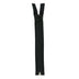 ONE WAY  LIGHT WEIGHT  SEPARABLE  OPEN END ZIPPER NYLON COIL #5  9INCH