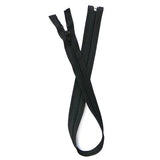 ONE WAY  LIGHT WEIGHT  SEPARABLE  OPEN END ZIPPER NYLON COIL #5  24 INCH