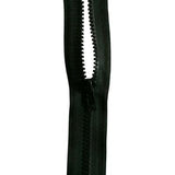 One Way  Open End Zipper  Medium weight  Vislon Teeth #5  22 inch