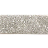 38MM (1 1/2") GLITTER SINGLE FACED RIBBON