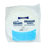 ROUND FOAM CUSHION FORM 12"dia x 2"