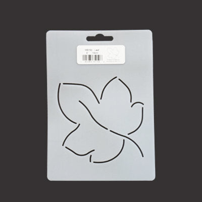 MB150 4" LEAF QUILTING STENCIL