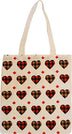 Printed Canada Themed Canvas Tote