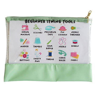VINYL ZIPPER POUCH