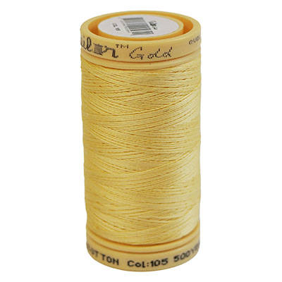 SEWING THREAD QUILTING COTTON 500YDS SOLID