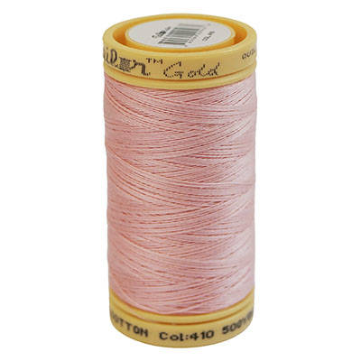 SEWING THREAD QUILTING COTTON 500YDS SOLID