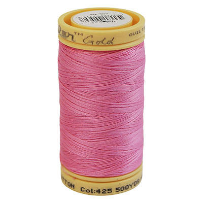 SEWING THREAD QUILTING COTTON 500YDS SOLID