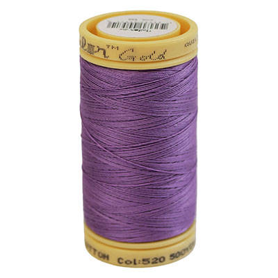 SEWING THREAD QUILTING COTTON 500YDS SOLID