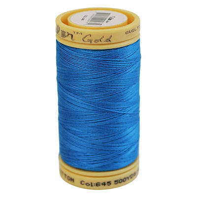 SEWING THREAD QUILTING COTTON 500YDS SOLID