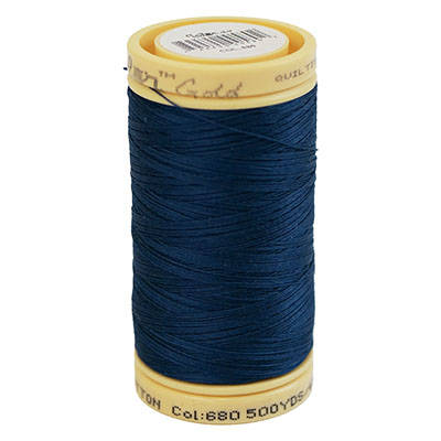 SEWING THREAD QUILTING COTTON 500YDS SOLID