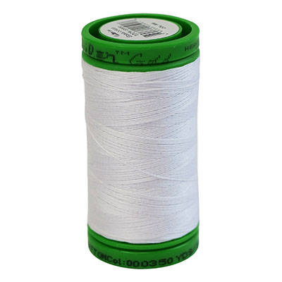 SEWING THREAD HEAVY QUILTING COTTON 350YD SOLID
