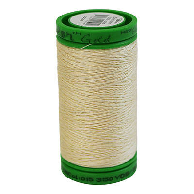 SEWING THREAD HEAVY QUILTING COTTON 350YD SOLID