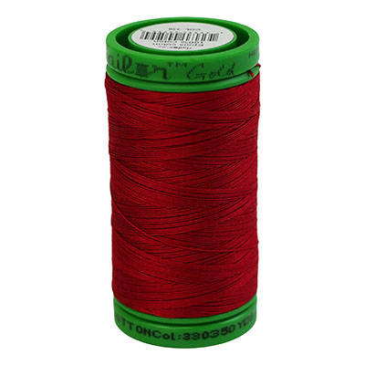 SEWING THREAD HEAVY QUILTING COTTON 350YD SOLID