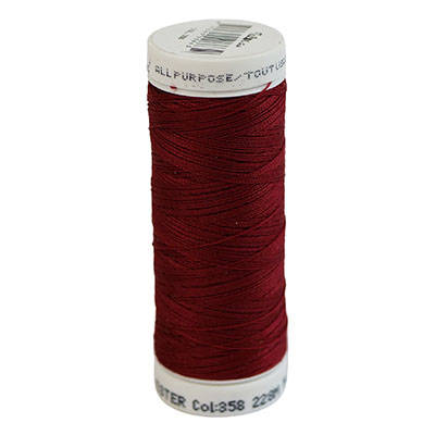 SEWING THREAD ALL PURPOSE POLYESTER 250YD/228M