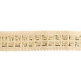SEQUIN EMBROIDERED TRIM 4.6CM