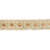 SEQUIN EMBROIDERED TRIM 4.5CM