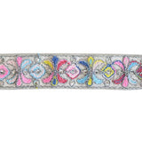SEQUIN EMBROIDERED TRIM 4.5CM