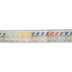 SEQUIN EMBROIDERED TRIM 4.5CM