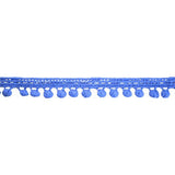 COTTON POMPOM TRIM 13MM