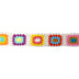 55 MM (2 1/8") CROCHET GRANNY SQUARES TRIM