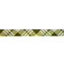 10MM (3/8") WOVEN TAPE TARTAN DIAGONAL PRINT DOUBLE FACED (KJT1572)