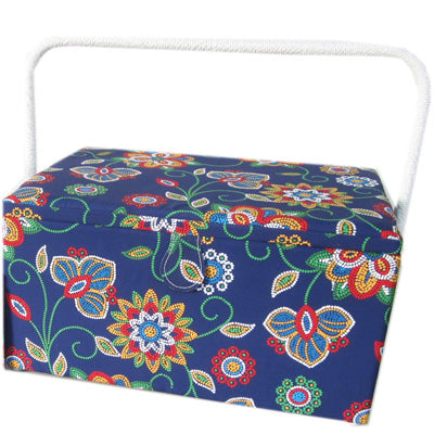 SEWING BASKET - LARGE (with PVC Tray)