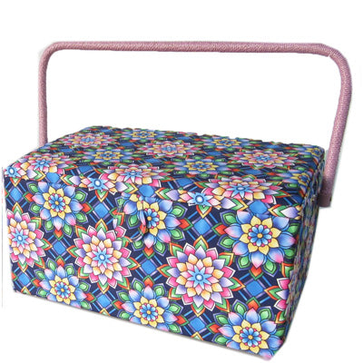 SEWING BASKET - LARGE (with PVC Tray)