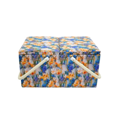 DOUBLE HANDLE SEWING BASKET - LARGE