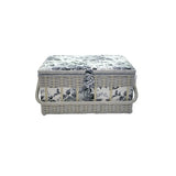 SEWING BASKET WITH PP CORD TRIMMING ON BODY - LARGE