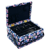 Sewing Basket with Plastic Handle - Small