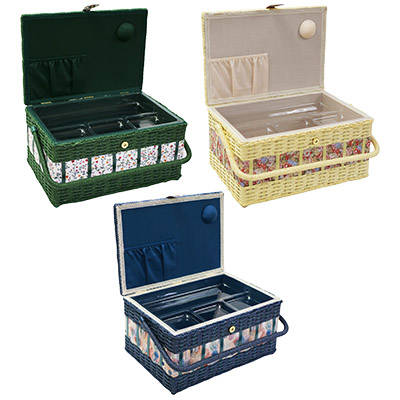 Sewing Basket with PP Cord Trimming on Body - Small