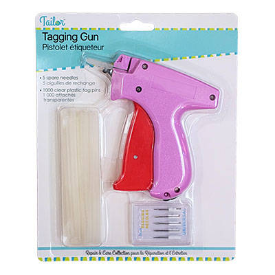 TAGGING GUN & PLASTIC TAG PINS